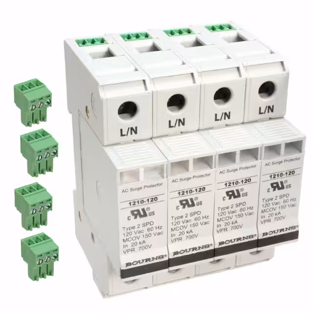 1210-4S-120 Bourns Inc. TVS - Dispositivos de protección contra sobretensiones (SPD)